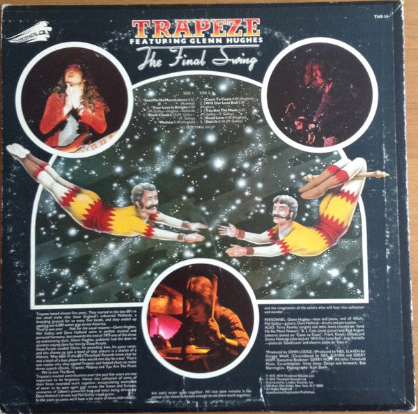 Trapeze Featuring Glenn Hughes : The Final Swing (LP, Comp)