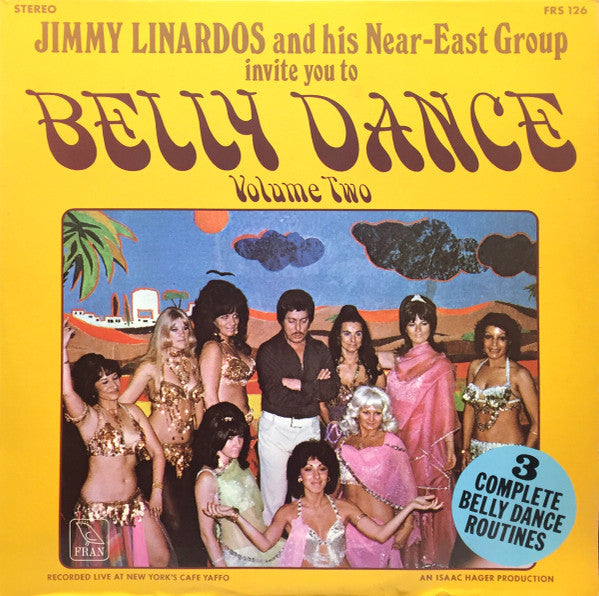 Jimmy Linardos And His Near-East Group : Belly Dance: Volume Two (LP, Album)