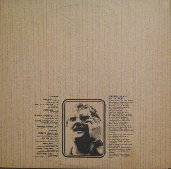 King Biscuit Boy with Crowbar (3) : Official Music (LP, Album, Ind)