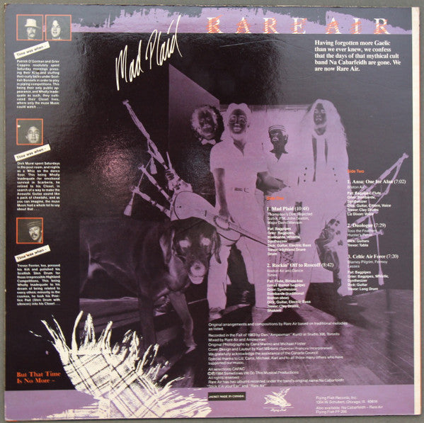 Rare Air : Mad Plaid (LP, Album, Wak)