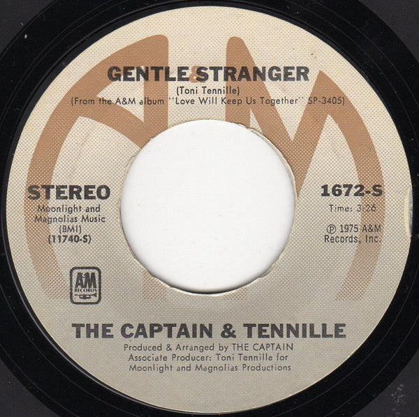 The Captain & Tennille* : Love Will Keep Us Together (7", Single, Styrene, Ter)