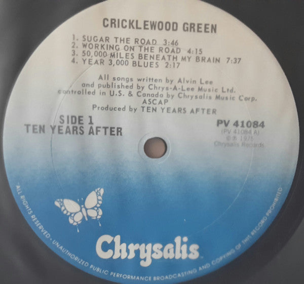 Ten Years After : Cricklewood Green (LP, Album, RE)