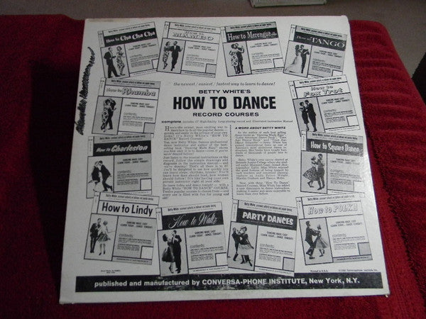 Betty White (2) : Party Dances (LP)
