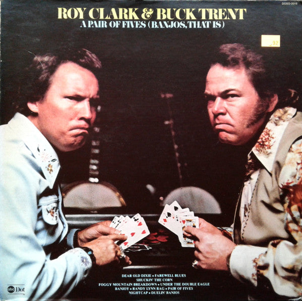 Roy Clark & Buck Trent : A Pair Of Fives (Banjos,That Is) (LP, Album, San)