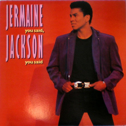 Jermaine Jackson : You Said, You Said (12")