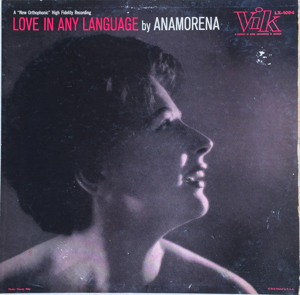 Anamorena : Love In Any Language (LP, Album, Mono)