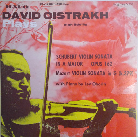 David Oistrach, Lev Oborin : David Oistrakh Plays (LP, Mono)