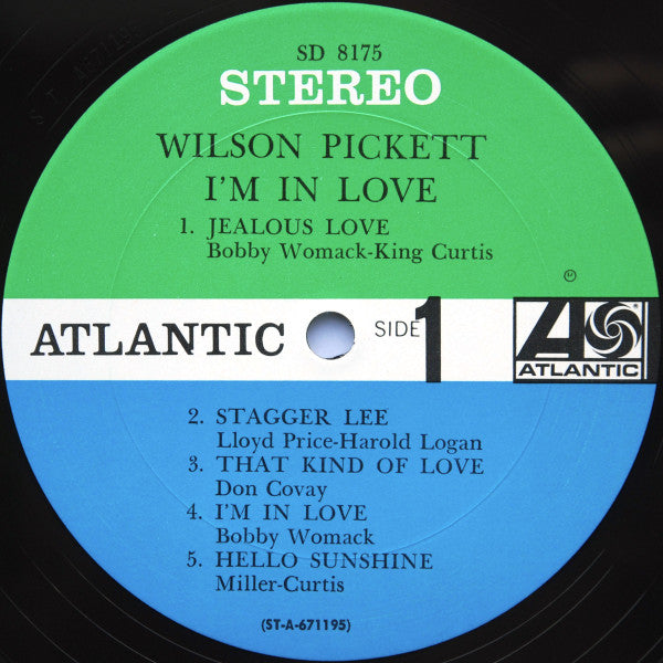 Wilson Pickett : I'm In Love (LP, Album, Ter)