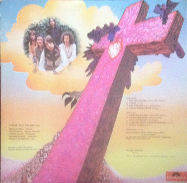 Stone The Crows : Teenage Licks (LP, Album, Gat)