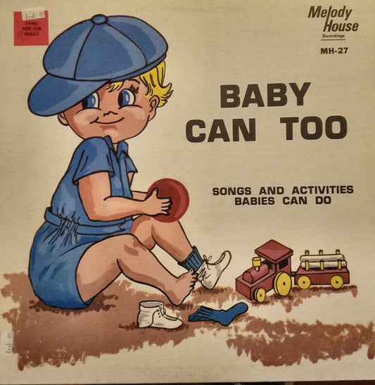 Sharron Lucky : Baby Can Too, Songs and Activities Babies Can Do (LP, Album)