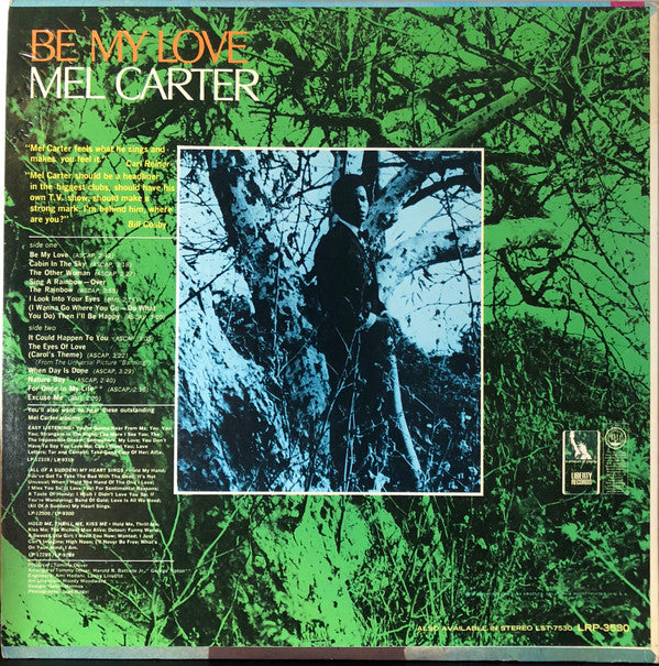 Mel Carter : Be My Love (LP, Album)