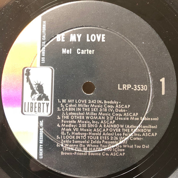 Mel Carter : Be My Love (LP, Album)
