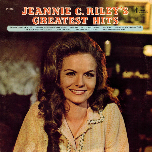 Jeannie C. Riley : Jeannie C. Riley's Greatest Hits (LP, Comp, Ter)