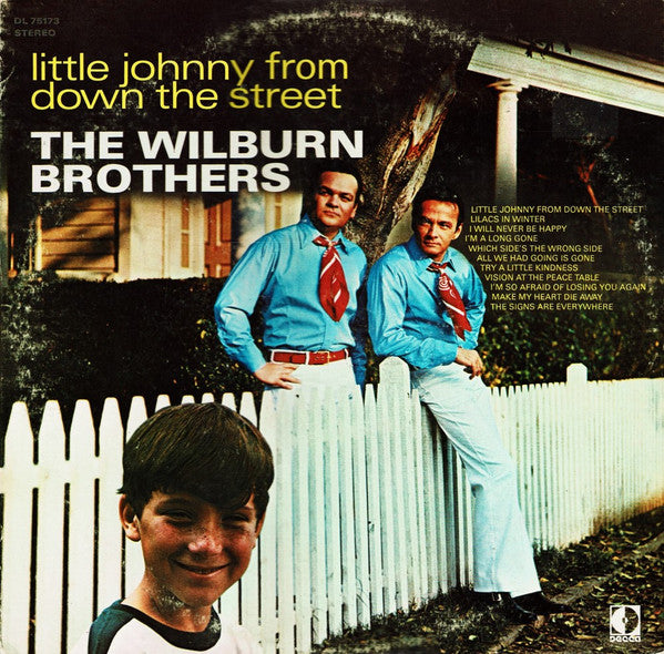 Wilburn Brothers - Little Johnny From Down The Street (VG+)