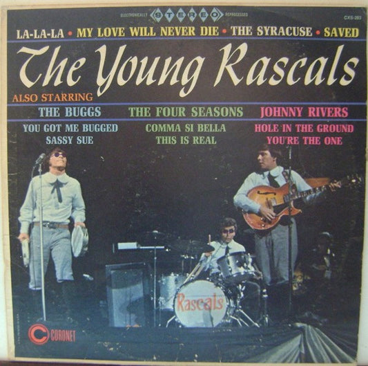 Young Rascals Also Starring The Buggs, The Four Seasons, Johnny Rivers - The Young Rascals (VG+)