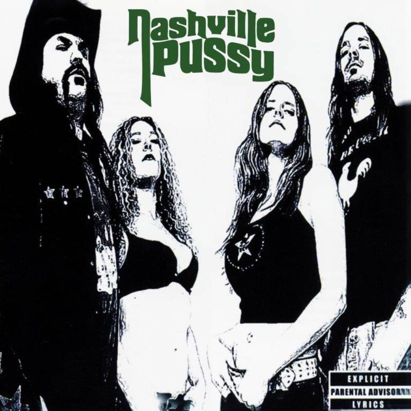 Nashville Pussy - Say Something Nasty (Green & White Vinyl)