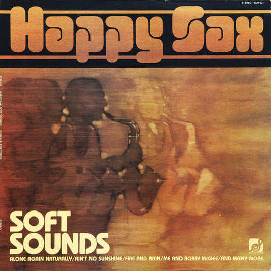 Happy Sax - Soft Sounds (VG+, 1977)