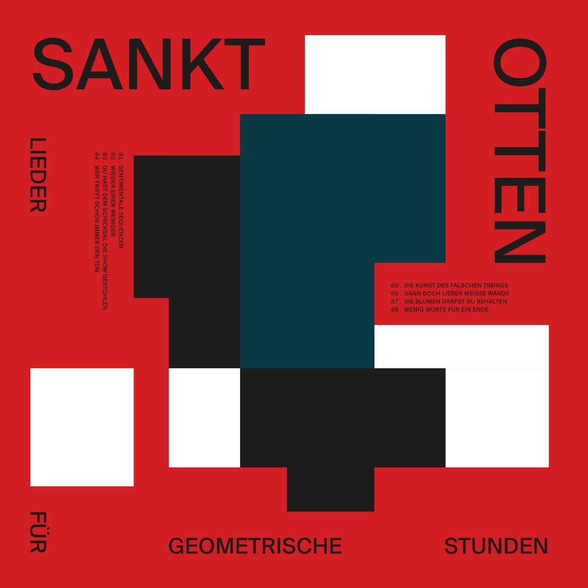 Sankt Otten - Lieder Fur Geometrische Stunden (Clear Red Vinyl)