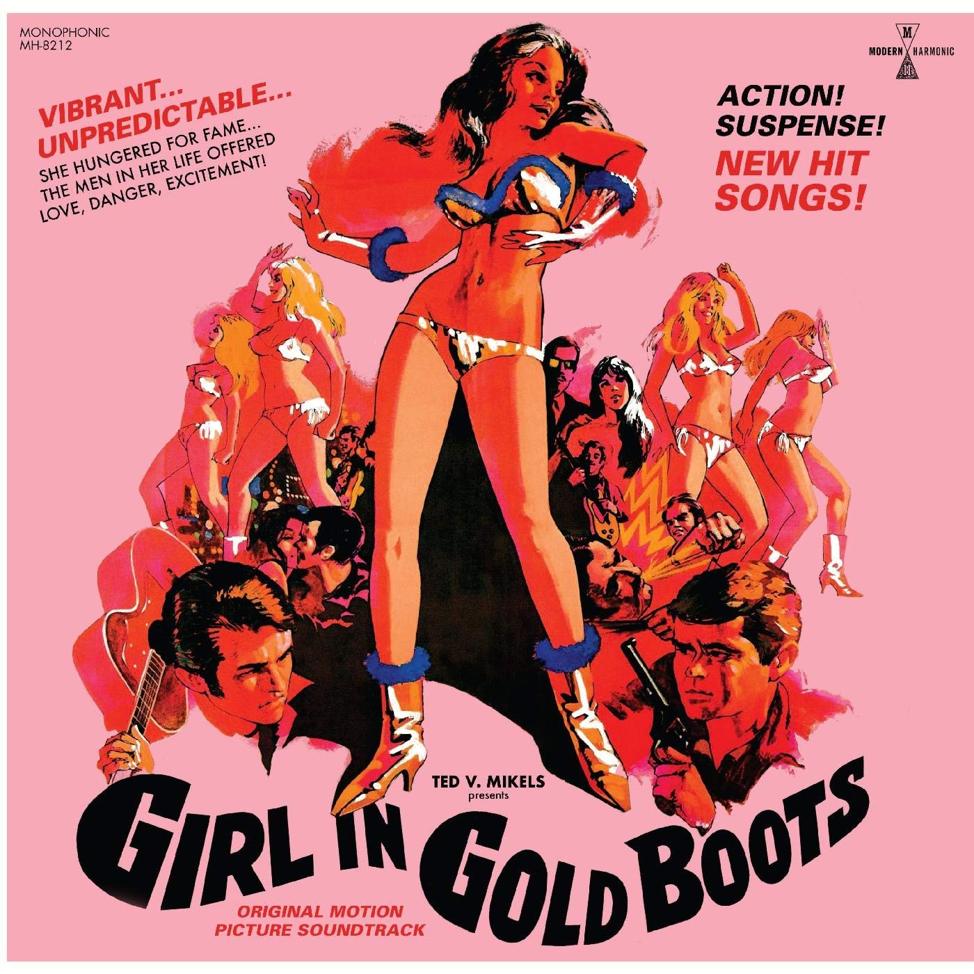 Girl in Gold Boots Soundtrack (Color Vinyl)
