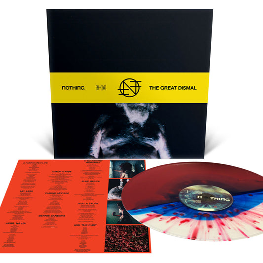 Nothing - The Great Dismal (Royal Blue with White & Neon Magenta Twist Vinyl)