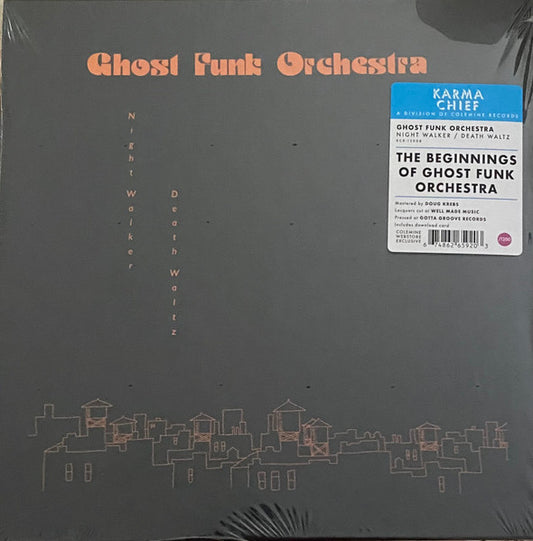 Ghost Funk Orchestra - Night Walker / Death Waltz (Indie Exclusive Opaque Red)