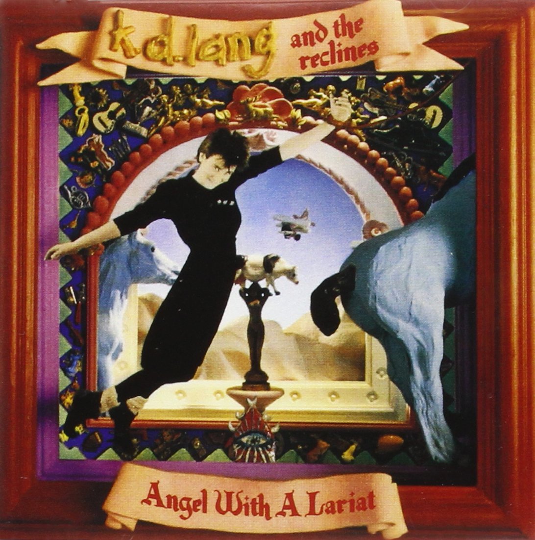 K.D. Lang and the Reclines - Angel With a Lariat (Translucent Red Vinyl)
