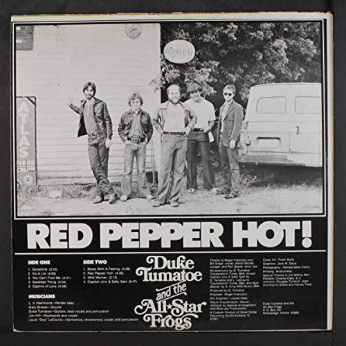 Duke Tumatoe & All Star Frogs - Red Pepper Hot! (1976)