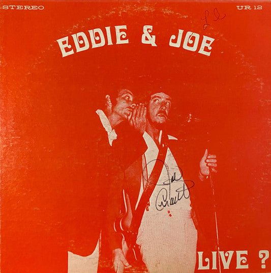 Eddie & Joe - Live? (VG+)