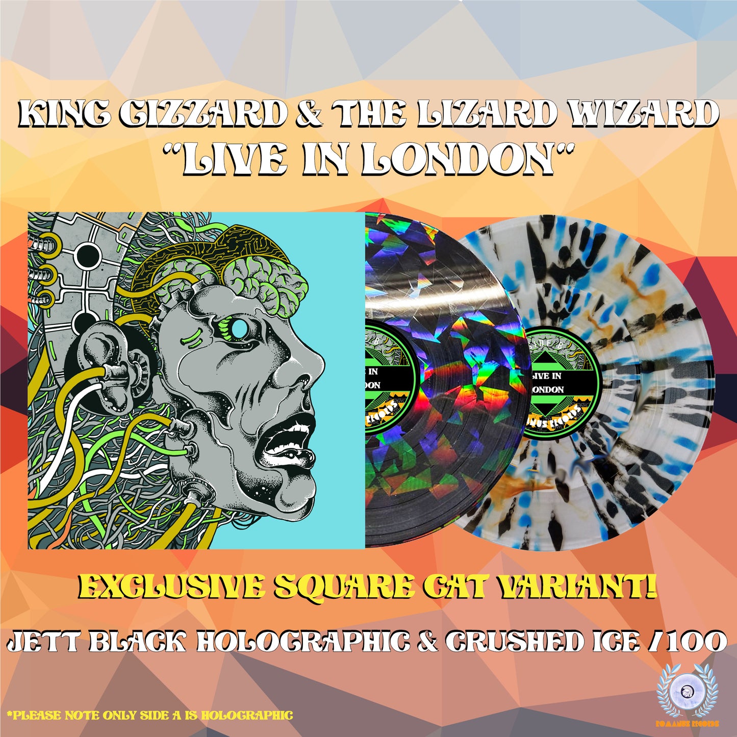 King Gizzard and the Lizard Wizard - Live in London '19 (Square Cat Exclusive)